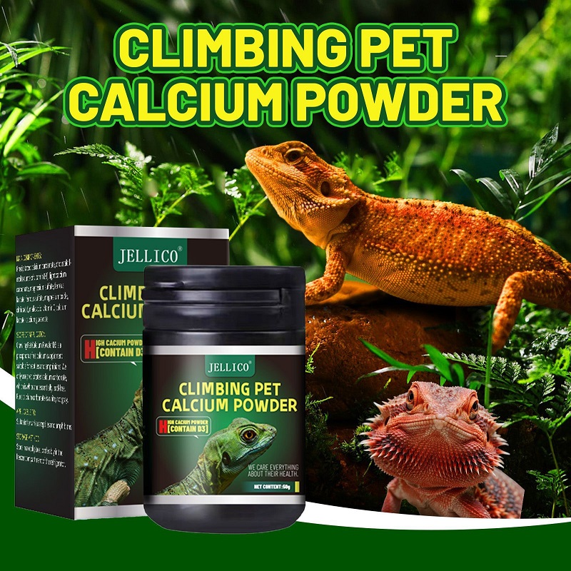 Calcium Powder Reptile - 수달류, 파충류, 거북이, 개구리, 카멜레온 등